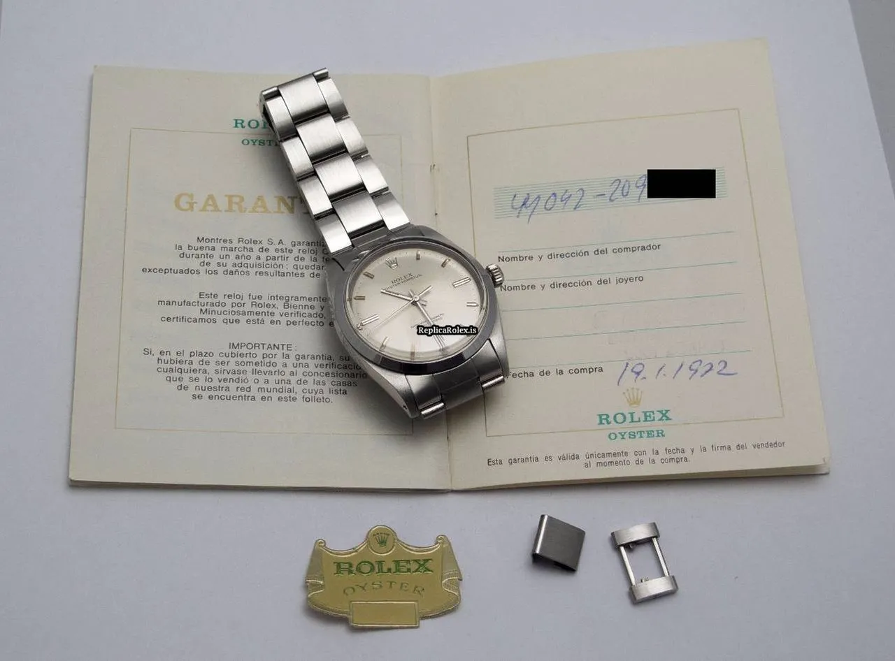 High Quality Fake Rolex Oyster Perpetual 1018 Caliber 1570 Automatic Movement 36mm Steel Case Mens/unisex Watch - Image 3