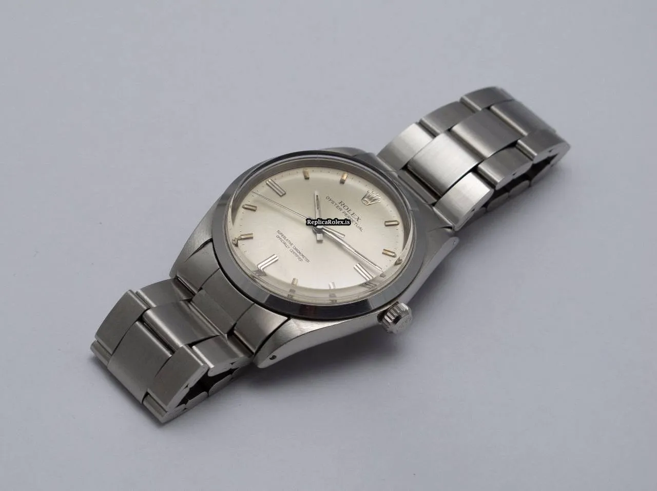 High Quality Fake Rolex Oyster Perpetual 1018 Caliber 1570 Automatic Movement 36mm Steel Case Mens/unisex Watch - Image 8