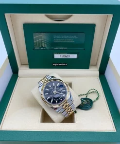 Fantastic Knockoff Rolex Sky-dweller 326933 Caliber 9001 Automatic Movement 42mm Gold/steel Case Mens/unisex Watch