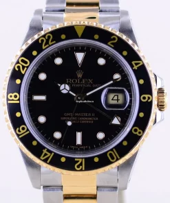 Incredible Copy Rolex Gmt-master II 16713 Caliber 3185 Automatic Movement 40mm Gold/steel Case Mens/unisex Watch