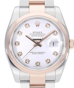 Mind-boggling Knockoff Rolex Datejust 116201g Caliber 3135 Automatic Movement 36mm Gold/steel Case Watch