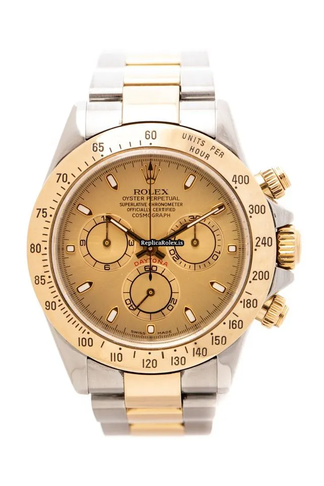 Marvellous Fakes Rolex Daytona 116523 Automatic Movement 40mm Gold/steel Case Mens/unisex Watch - Image 3