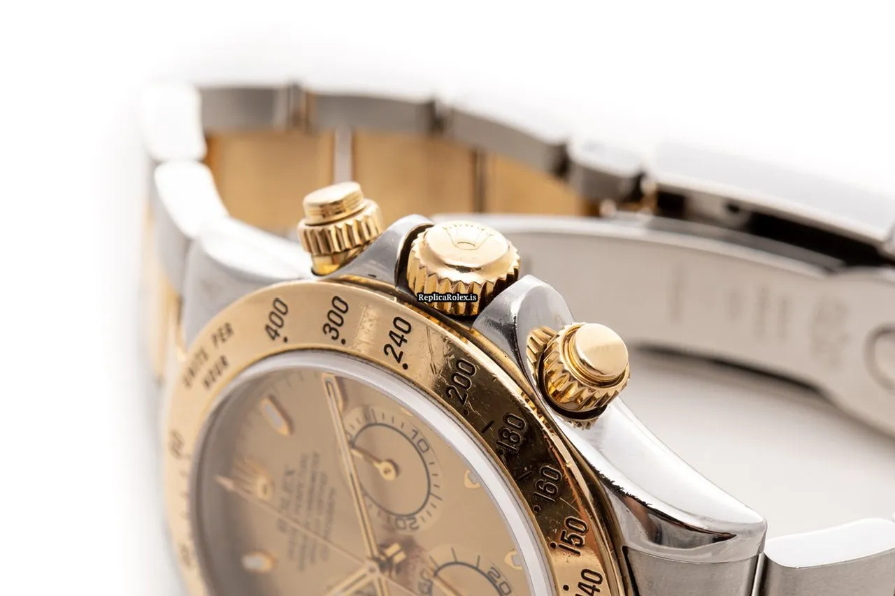 Marvellous Fakes Rolex Daytona 116523 Automatic Movement 40mm Gold/steel Case Mens/unisex Watch - Image 5