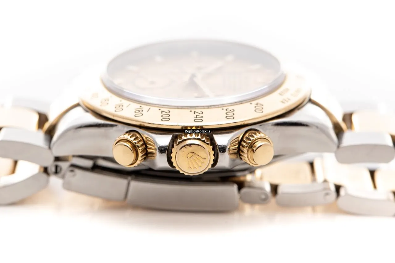 Marvellous Fakes Rolex Daytona 116523 Automatic Movement 40mm Gold/steel Case Mens/unisex Watch - Image 9