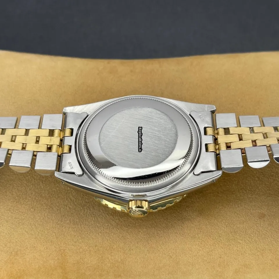 Distinctive Replica Rolex Datejust Turn-o-graph 16253 Caliber 3035 Automatic Movement 36mm Gold/steel Case Mens/unisex Watch - Image 10