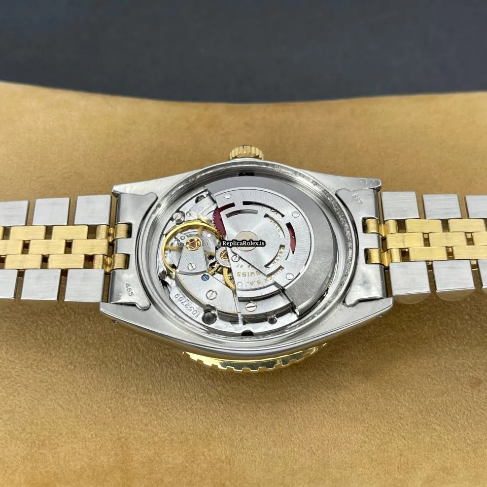 Distinctive Replica Rolex Datejust Turn-o-graph 16253 Caliber 3035 Automatic Movement 36mm Gold/steel Case Mens/unisex Watch - Image 12