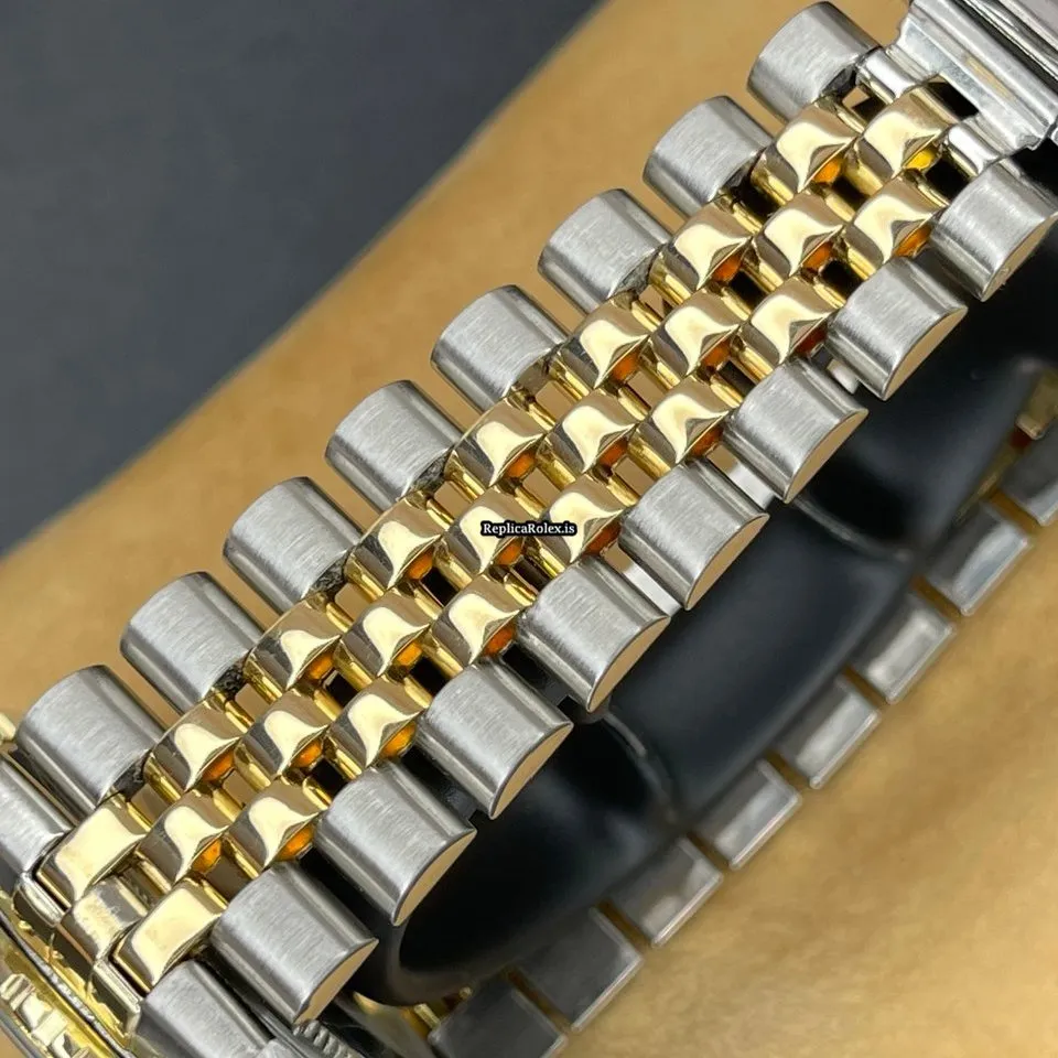 Distinctive Replica Rolex Datejust Turn-o-graph 16253 Caliber 3035 Automatic Movement 36mm Gold/steel Case Mens/unisex Watch - Image 8