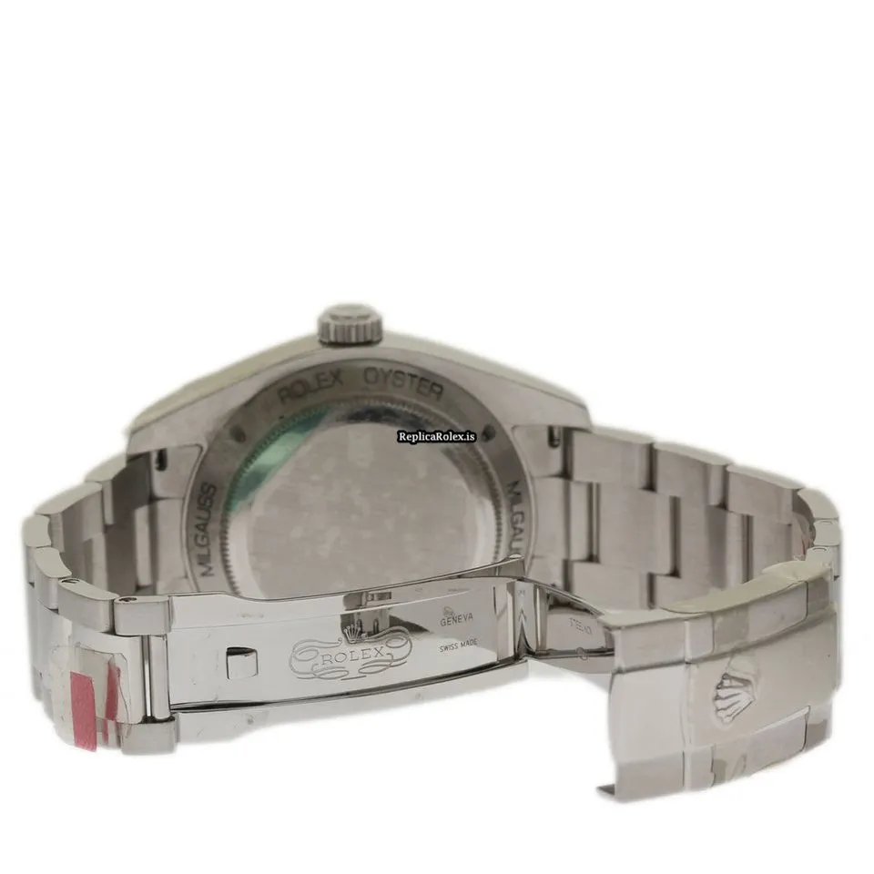Swiss Replica Rolex Milgauss 116400 Caliber 3131 Automatic Movement 40mm Steel Case Mens/unisex Watch - Image 4