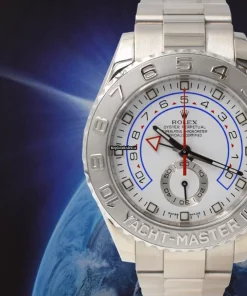 Discount Replica Rolex Yacht-master II 116689 Caliber 4160 Automatic Movement 44mm White Gold Case Mens/unisex Watch