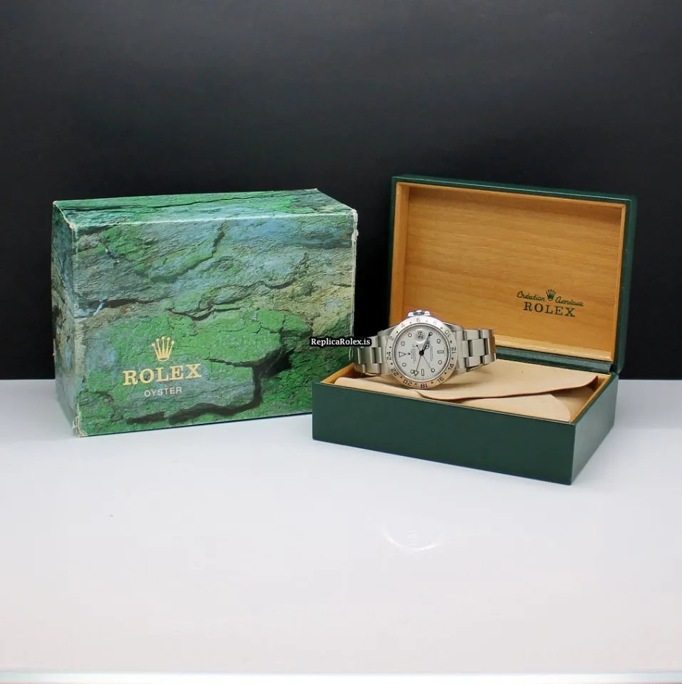 Durable Replica Rolex Explorer II 16570 Caliber 3185 Automatic Movement 40mm Steel Case Mens/unisex Watch - Image 10