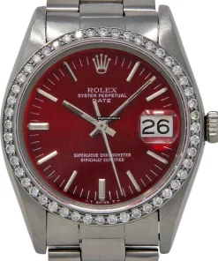 Wonderful Fake Rolex Oyster Perpetual Date 1500 Automatic Movement 34mm Steel Case Womens Watch