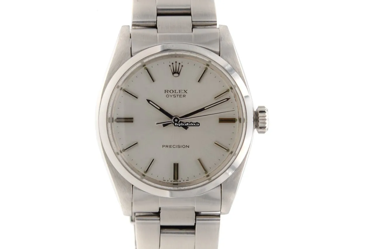 Reliable Replica Rolex Oyster Precision 6426 Caliber 1225 Manual Winding Movement 34x42mm Steel Case Mens/unisex Watch