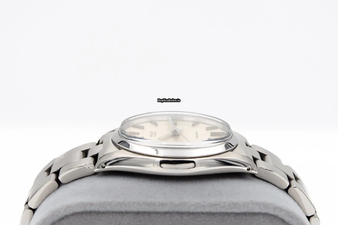 Reliable Replica Rolex Oyster Precision 6426 Caliber 1225 Manual Winding Movement 34x42mm Steel Case Mens/unisex Watch - Image 6