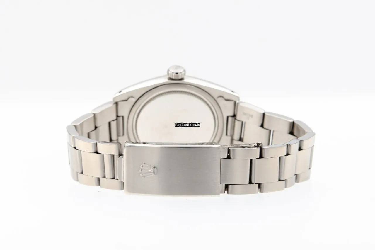 Reliable Replica Rolex Oyster Precision 6426 Caliber 1225 Manual Winding Movement 34x42mm Steel Case Mens/unisex Watch - Image 7