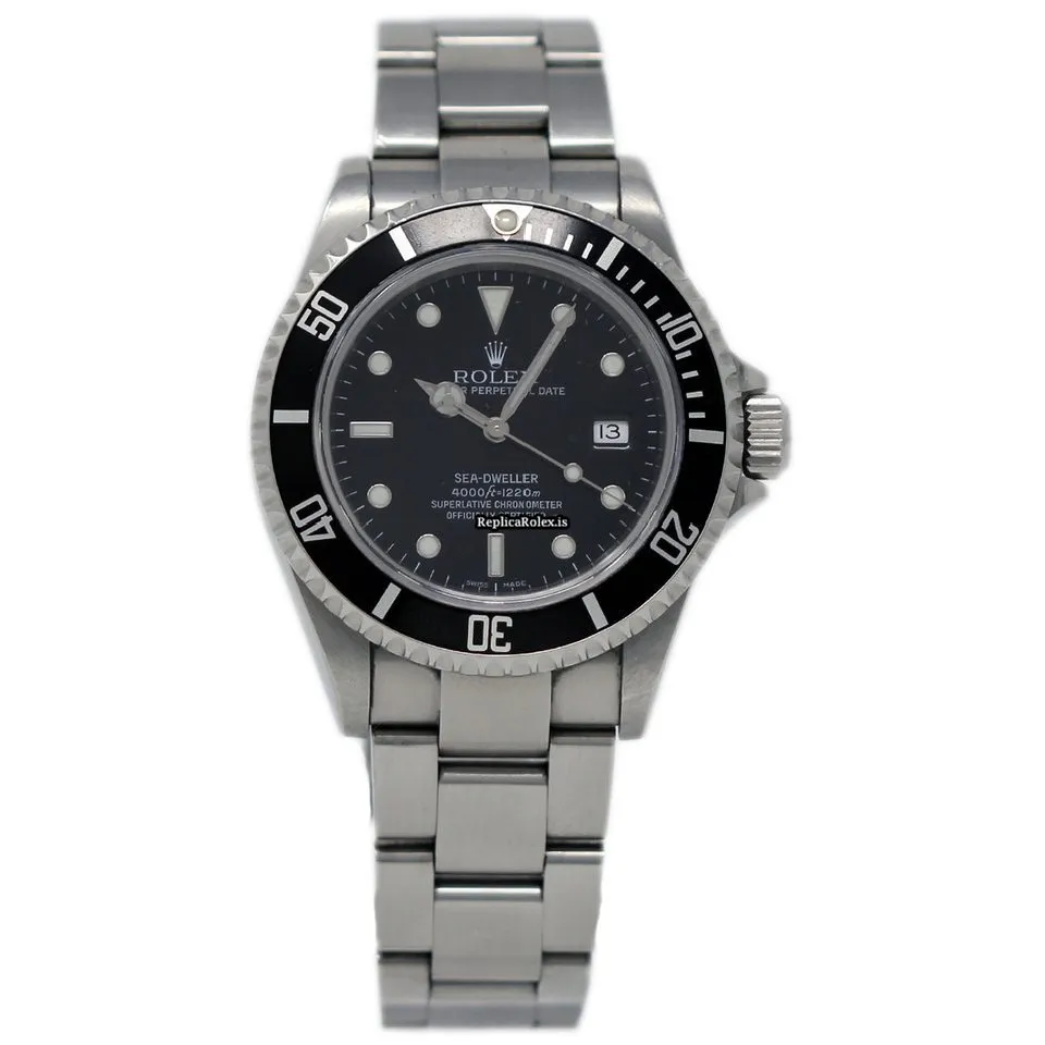 Aaa Fake Rolex Sea-dweller 4000 16600 Caliber 3135 Automatic Movement 40mm Steel Case Mens/unisex Watch - Image 2
