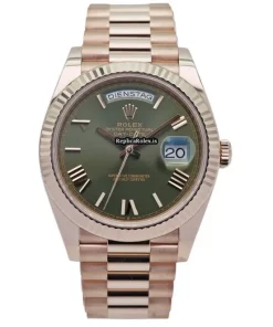 Great Replica Rolex Day-date 40 228235 Automatic Movement 40mm Rose Gold Case Mens/unisex Watch