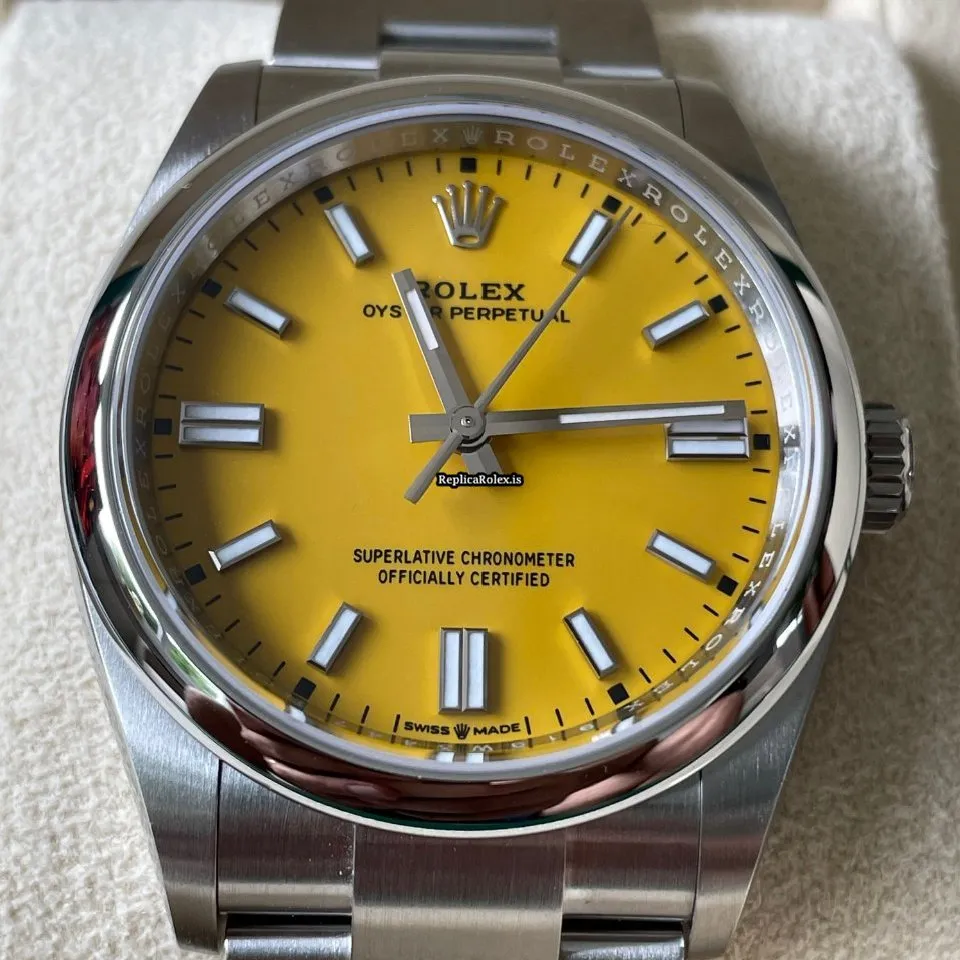 Best Fake Rolex Oyster Perpetual 36 126000-0004 Automatic Movement 36mm Steel Case Mens/unisex Watch - Image 4