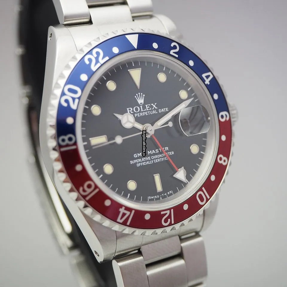 Top Fake Rolex Gmt-master 16700 Caliber 3175 Automatic Movement 40mm Steel Case Watch - Image 4