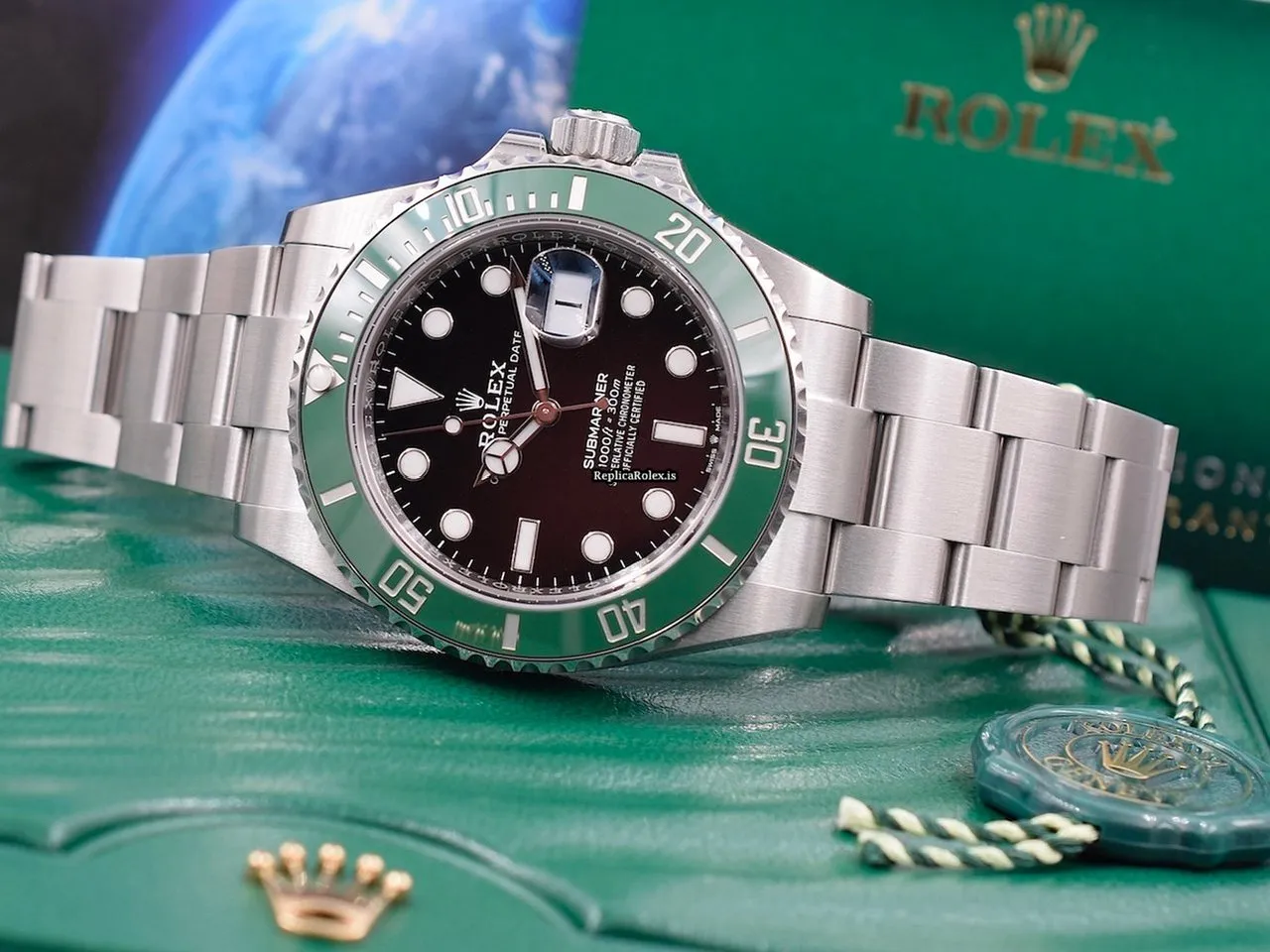 Fantastic Replica Rolex Submariner Date 126610lv Caliber 3235 Automatic Movement 41mm Steel Case Mens/unisex Watch - Image 2