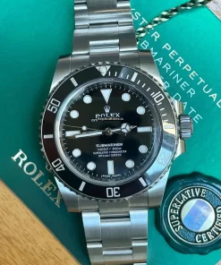 Well Made Fake Rolex Submariner 114060 Caliber 3130 Automatic Movement 40mm Steel Case Mens/unisex Watch