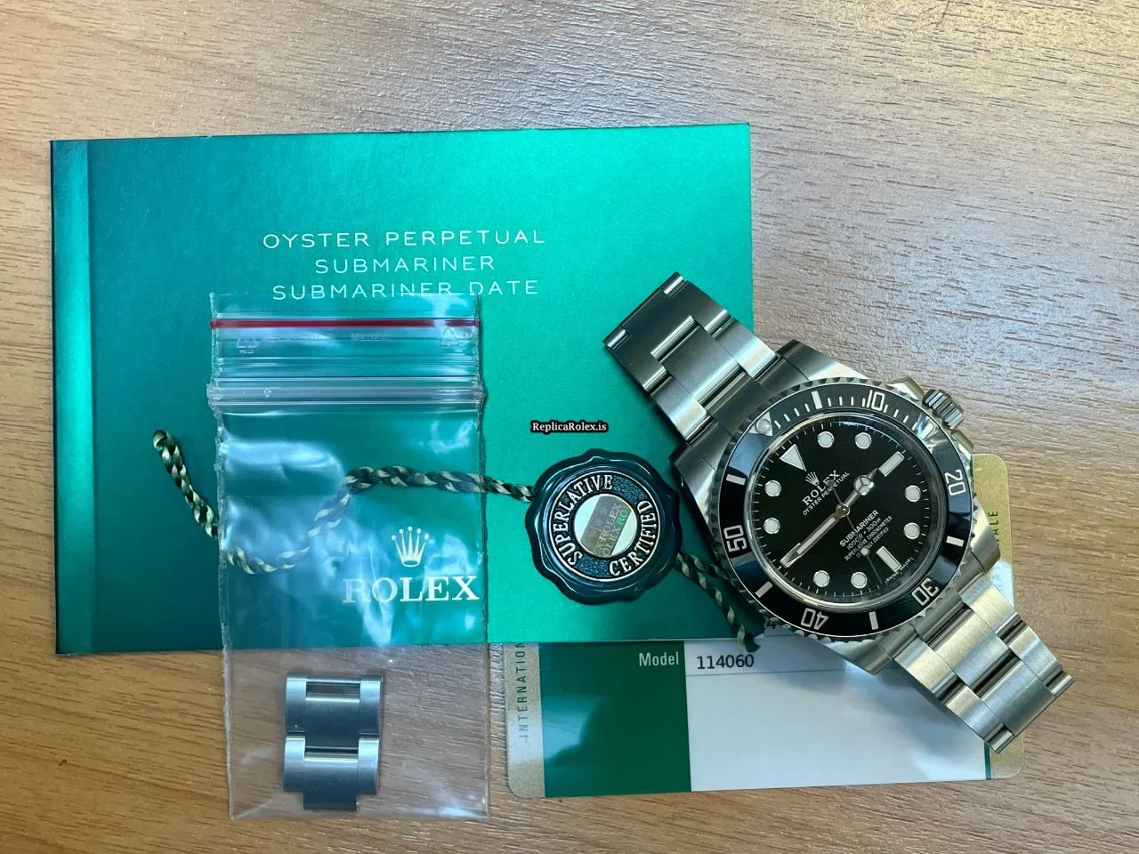 Well Made Fake Rolex Submariner 114060 Caliber 3130 Automatic Movement 40mm Steel Case Mens/unisex Watch - Image 2