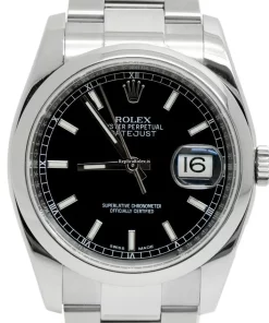 Distinctive Knockoff Rolex Datejust 116200 Caliber 3135 Automatic Movement 36mm Steel Case Mens/unisex Watch