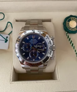 Good Copy Rolex Daytona 116509 Caliber 4130 Automatic Movement 40mm White Gold Case Mens/unisex Watch