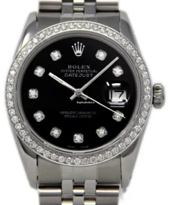 Fabulous Replica Rolex Datejust 16030 Automatic Movement 36mm Steel Case Mens/unisex Watch
