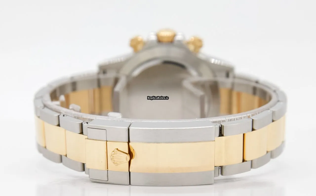 Neat Fake Rolex Daytona 116503 Caliber 4130 Automatic Movement 40mm Gold/steel Case Mens/unisex Watch - Image 5