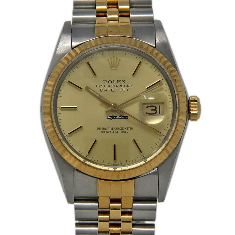 Reliable Replica Rolex Datejust 16013 Automatic Movement 36mm Steel Case Mens/unisex Watch