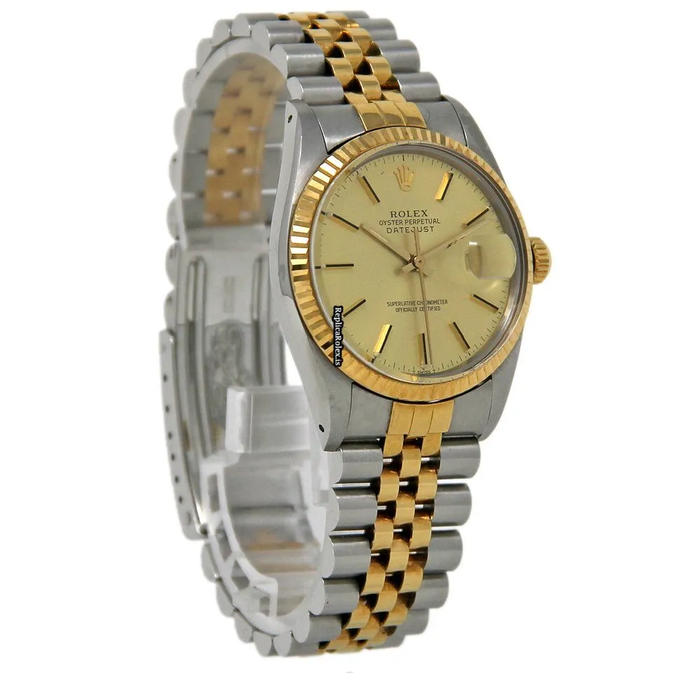 Reliable Replica Rolex Datejust 16013 Automatic Movement 36mm Steel Case Mens/unisex Watch - Image 5
