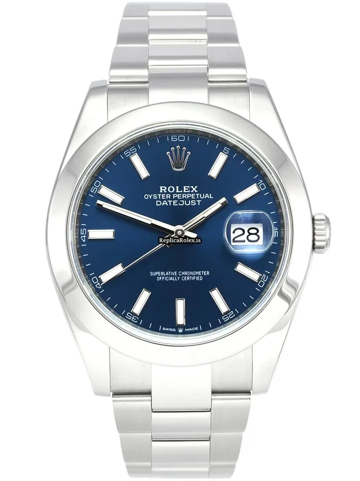 Wonderful Fakes Rolex Datejust 126300 Caliber 3235 Automatic Movement 41x48mm Steel Case Mens/unisex Watch
