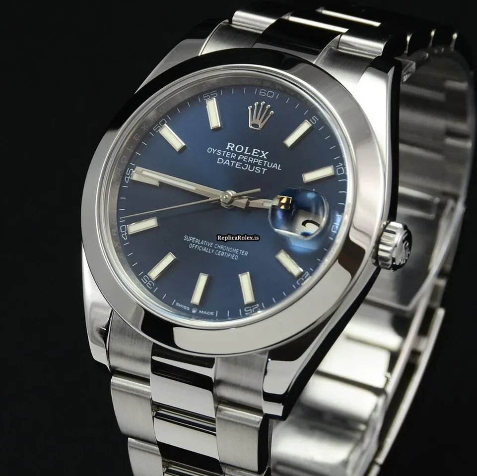 Wonderful Fakes Rolex Datejust 126300 Caliber 3235 Automatic Movement 41x48mm Steel Case Mens/unisex Watch - Image 12