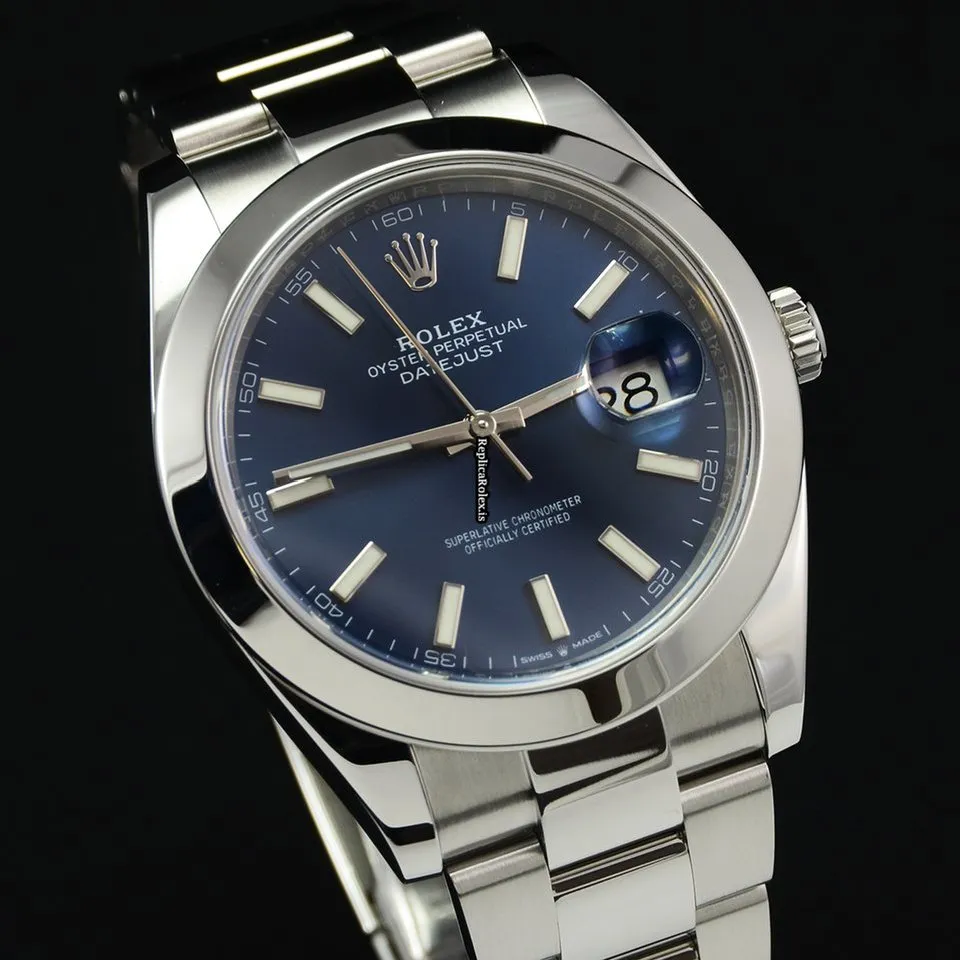Wonderful Fakes Rolex Datejust 126300 Caliber 3235 Automatic Movement 41x48mm Steel Case Mens/unisex Watch - Image 13