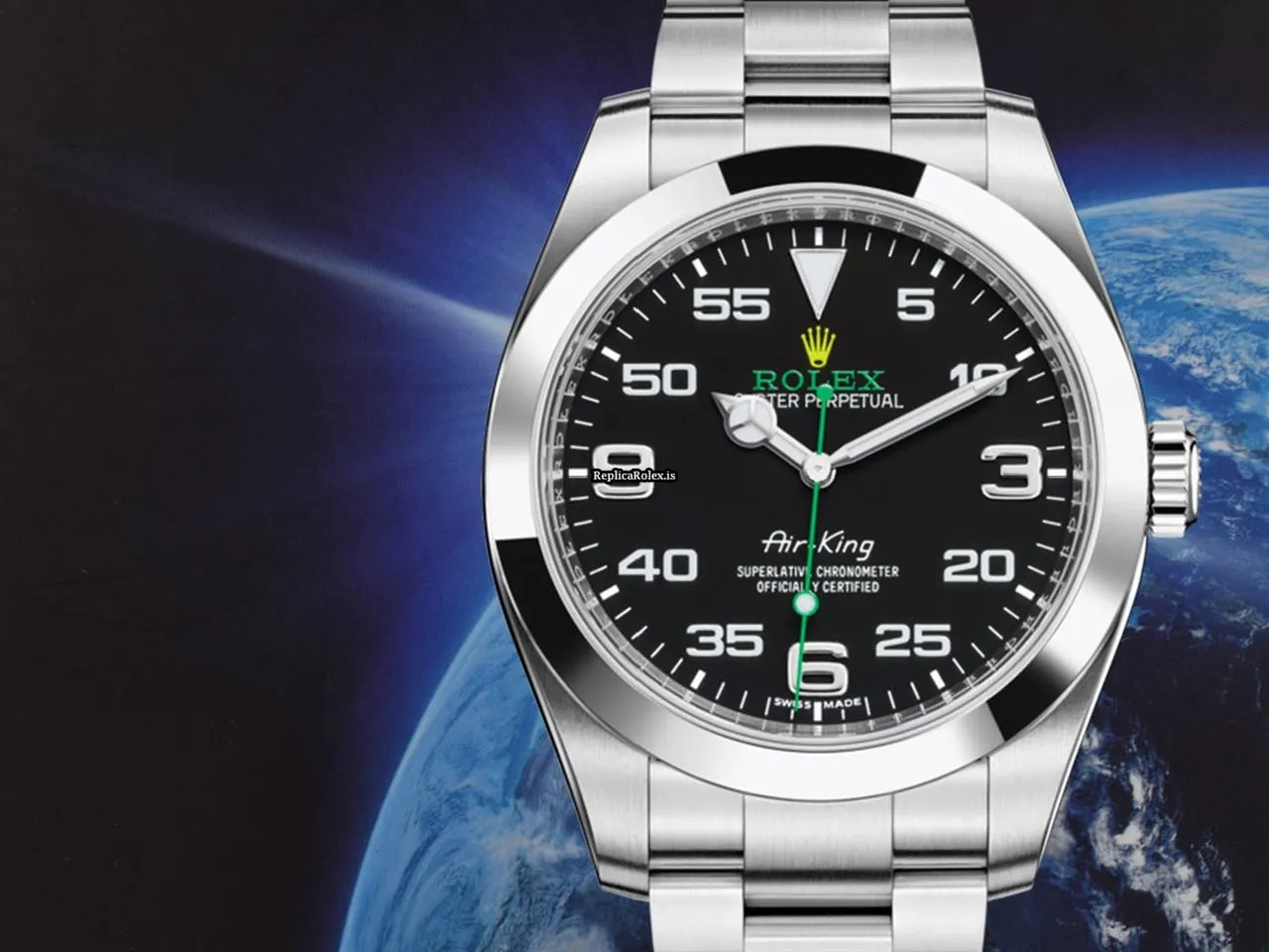 Reliable Fake Rolex Air King 116900 Caliber 3131 Automatic Movement 40mm Steel Case Mens/unisex Watch