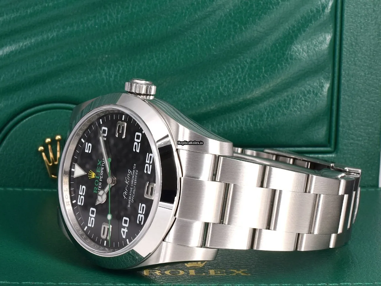 Reliable Fake Rolex Air King 116900 Caliber 3131 Automatic Movement 40mm Steel Case Mens/unisex Watch - Image 3