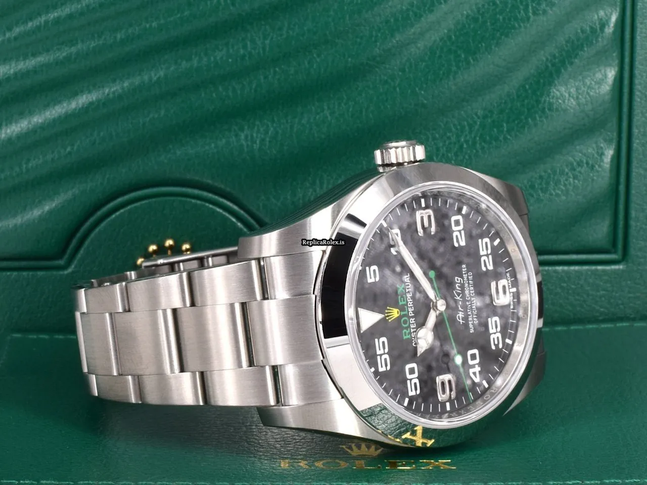 Reliable Fake Rolex Air King 116900 Caliber 3131 Automatic Movement 40mm Steel Case Mens/unisex Watch - Image 7