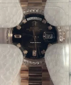 Discount Copies Rolex Day-date 36 128345 Automatic Movement Rose Gold Case Mens/unisex Watch