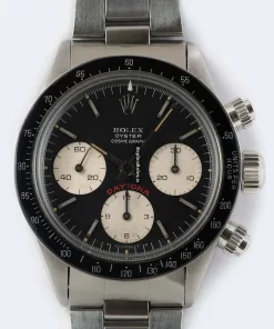 Trustworthy Clone Rolex Daytona 6263 Valjoux Caliber 727 Manual Winding Movement 37mm Steel Case Mens/unisex Watch