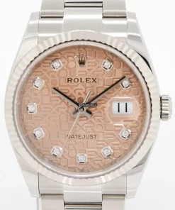 Good Copy Rolex Datejust 126234 Caliber 3235 Automatic Movement 36mm Gold/steel Case Mens/unisex Watch