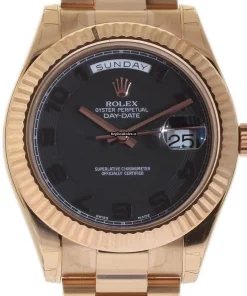 Excellent Copy Rolex Day-date II 218235 Caliber 3156 Automatic Movement 41mm Rose Gold Case Mens/unisex Watch
