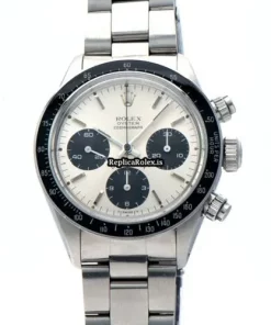 Wonderful Replica Rolex Daytona 6263 Caliber 727 Manual Winding Movement 37mm Steel Case Mens/unisex Watch