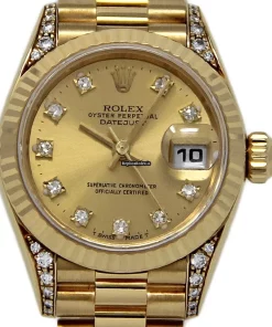 Fantastic Replica Rolex Datejust 79238 Automatic Movement 26mm Yellow Gold Case Womens Watch