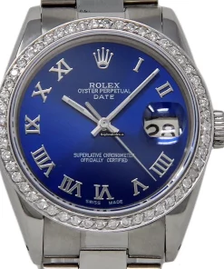 Lovely Replica Rolex Oyster Perpetual Date 1500 Automatic Movement 34mm Steel Case Womens Watch