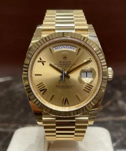 Appealing Fake Rolex Day-date 40 228238 Caliber 3255 Automatic Movement 40mm Yellow Gold Case Mens/unisex Watch