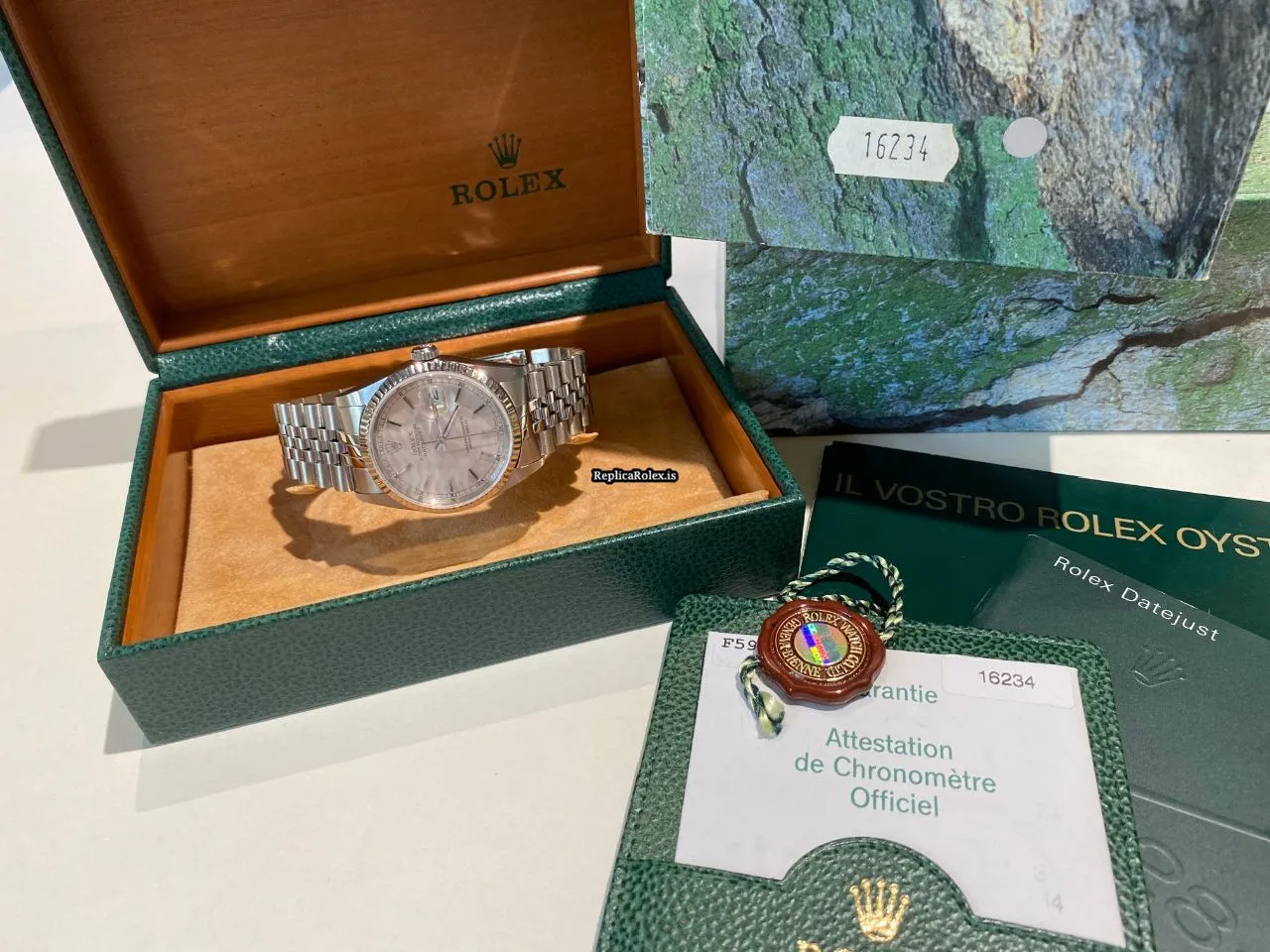 Exquisite Fake Rolex Datejust 16234 Caliber 3135 Automatic Movement 36mm Steel Case Mens/unisex Watch