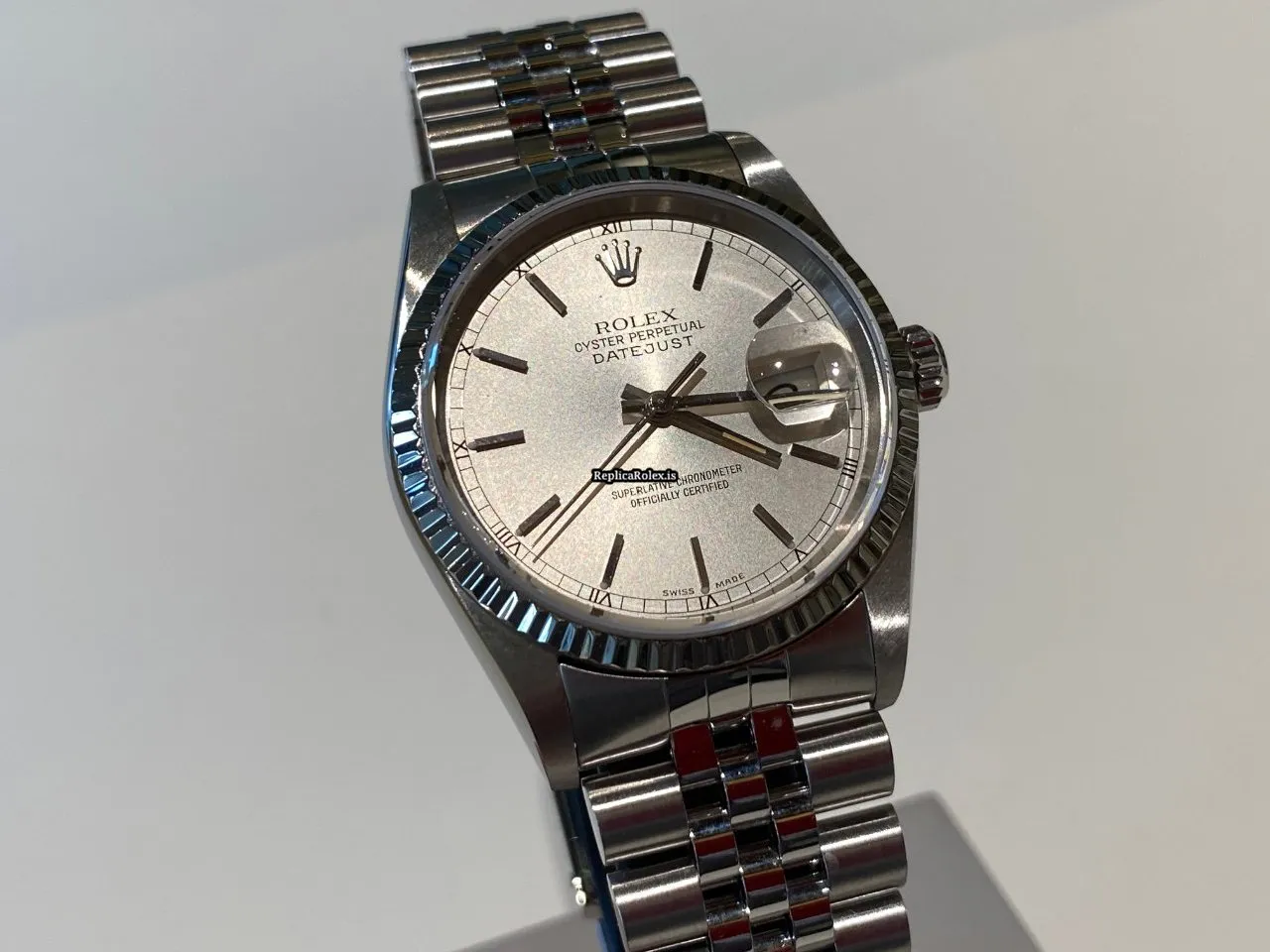 Exquisite Fake Rolex Datejust 16234 Caliber 3135 Automatic Movement 36mm Steel Case Mens/unisex Watch - Image 2