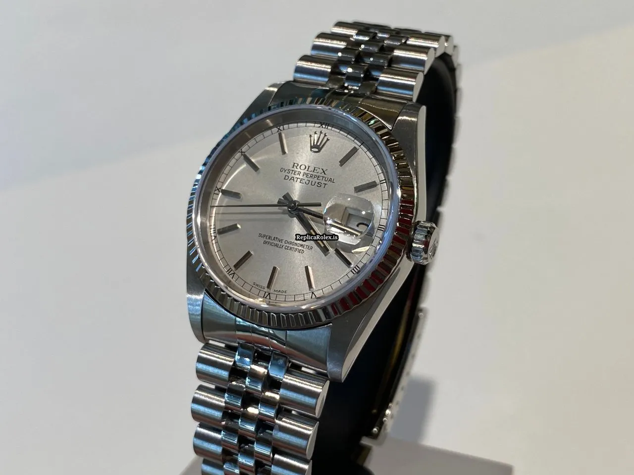 Exquisite Fake Rolex Datejust 16234 Caliber 3135 Automatic Movement 36mm Steel Case Mens/unisex Watch - Image 3