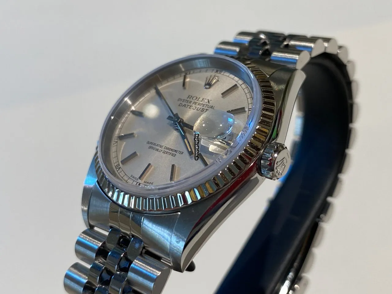 Exquisite Fake Rolex Datejust 16234 Caliber 3135 Automatic Movement 36mm Steel Case Mens/unisex Watch - Image 5