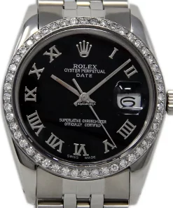 Fine Replica Rolex Oyster Perpetual Date 15010 Automatic Movement 34mm Steel Case Womens Watch